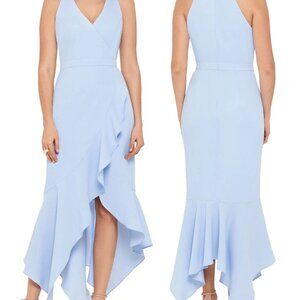 XSCAPE Ruffled Hi-Lo Dress-Size 12- NWT